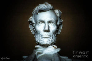 Statue of Abraham Lincoln #2 - Art Print