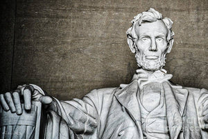 Statue of Abraham Lincoln #6 - Art Print