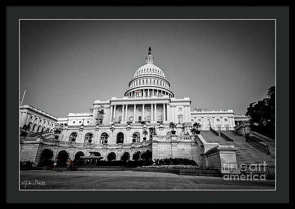 Capitol Hill #2 - Framed Print