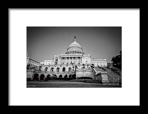 Capitol Hill #2 - Framed Print