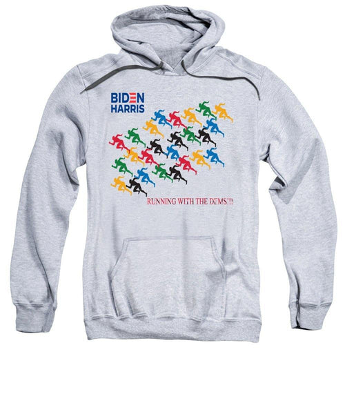 Running with the Dems - Sweatshirt - DONKEY ON BOARD
