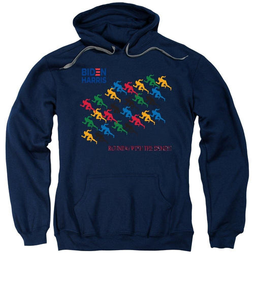 Running with the Dems - Sweatshirt - DONKEY ON BOARD