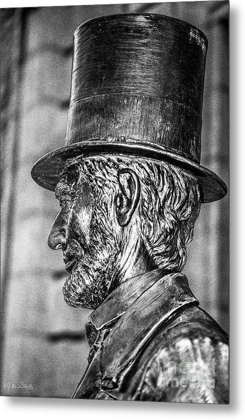 Statue Of Abraham Lincoln #4  - Metal Print