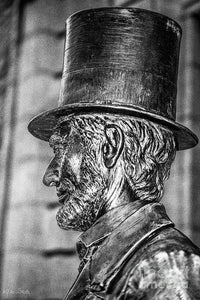 Statue Of Abraham Lincoln #4  - Art Print