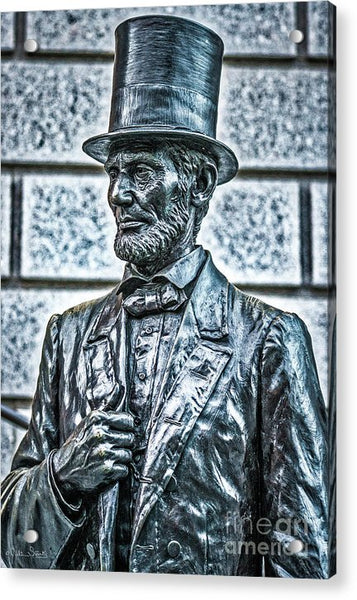 Statue Of Abraham Lincoln #7 - Acrylic Print