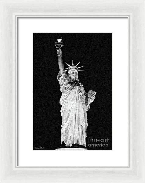 The Statue Of Liberty #4 - Framed Print