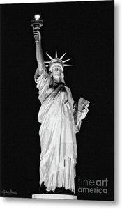The Statue Of Liberty #4 - Metal Print