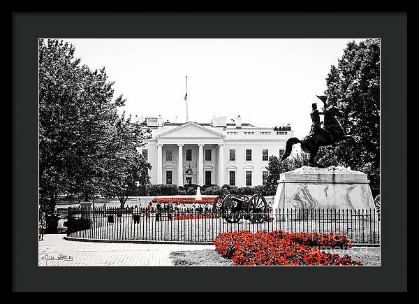 The White House #1 - Framed Print