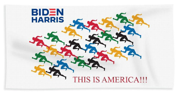 This is America - Beach Towel - DONKEY ON BOARD