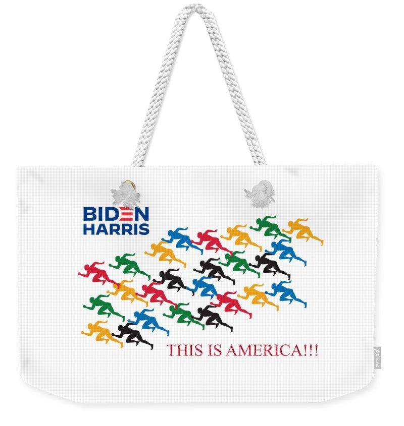 This is America - Weekender Tote Bag - DONKEY ON BOARD