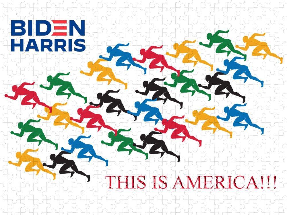 This is America - Puzzle - DONKEY ON BOARD