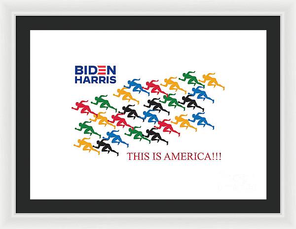 This is America - Framed Print