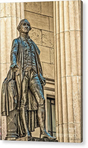 Washington Statue - Federal Hall  #1 - Acrylic Print